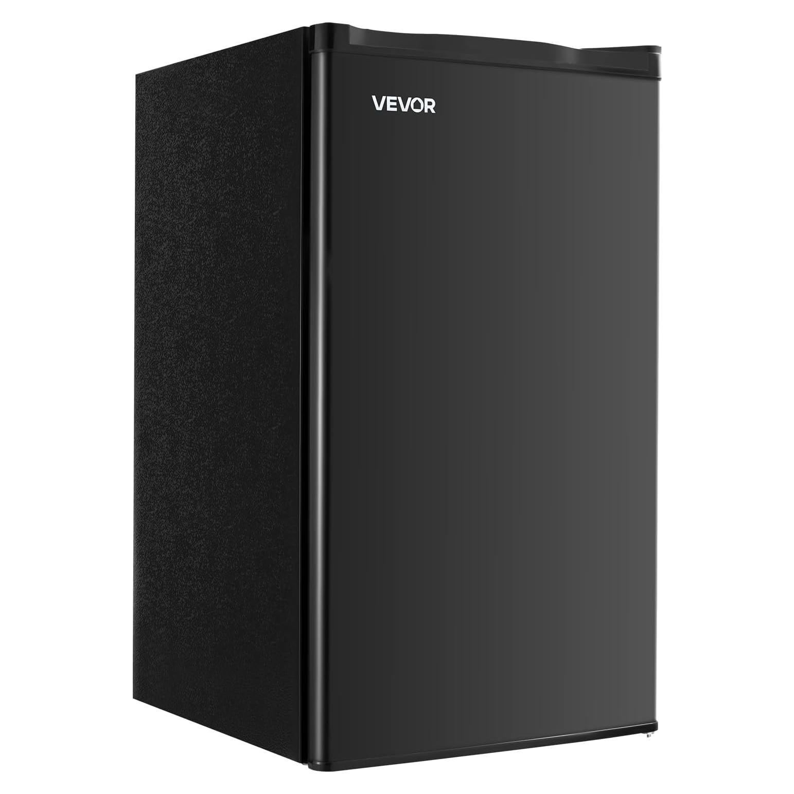 Mini Nevera Compacta VEVOR 90L con Congelador y Control de Temperatura