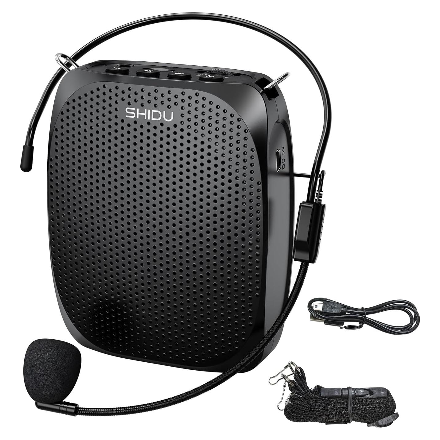 Amplificador de Voz SHIDU S258 Micrófono Personal 10W