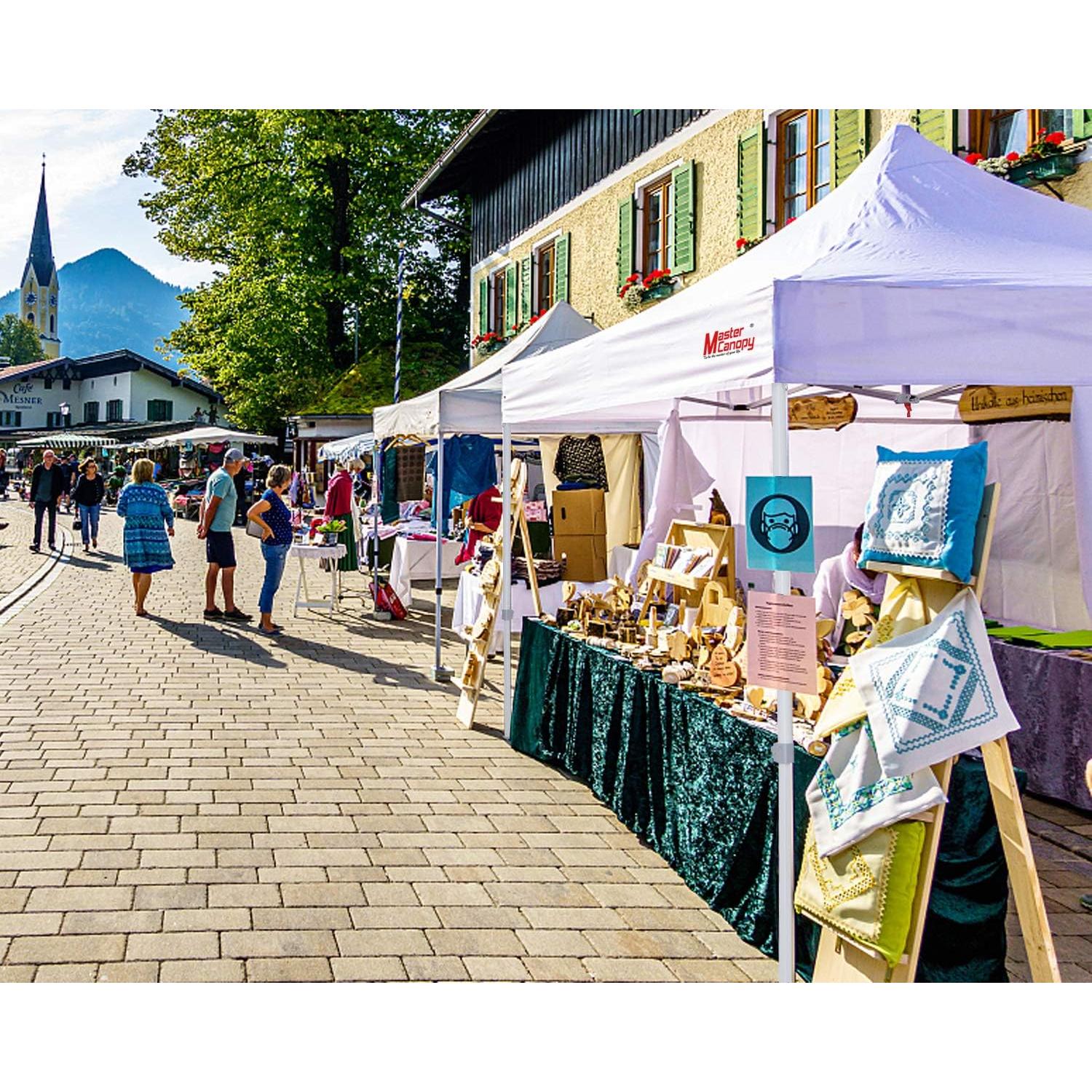 Kit de Paredes Laterales MASTERCANOPY para Carpa 3.05m Blanco