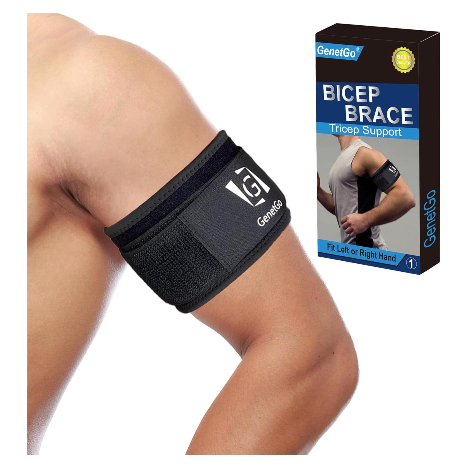 Manga de Compresión GenetGo para Tendinitis de Bíceps y Tríceps