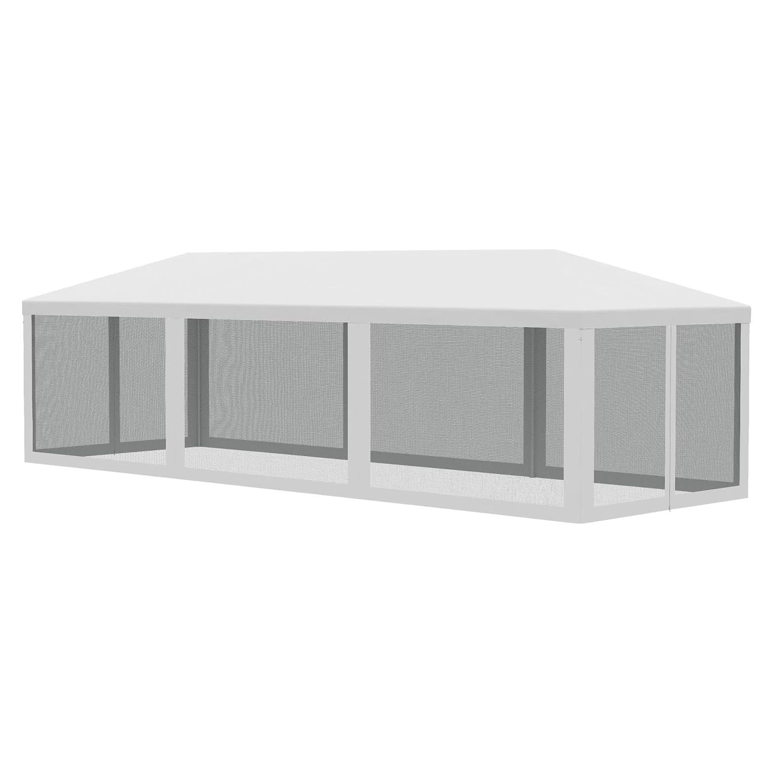 10' X 28' Party Tent Canopy, Outdoor Event Shelter Gazebo