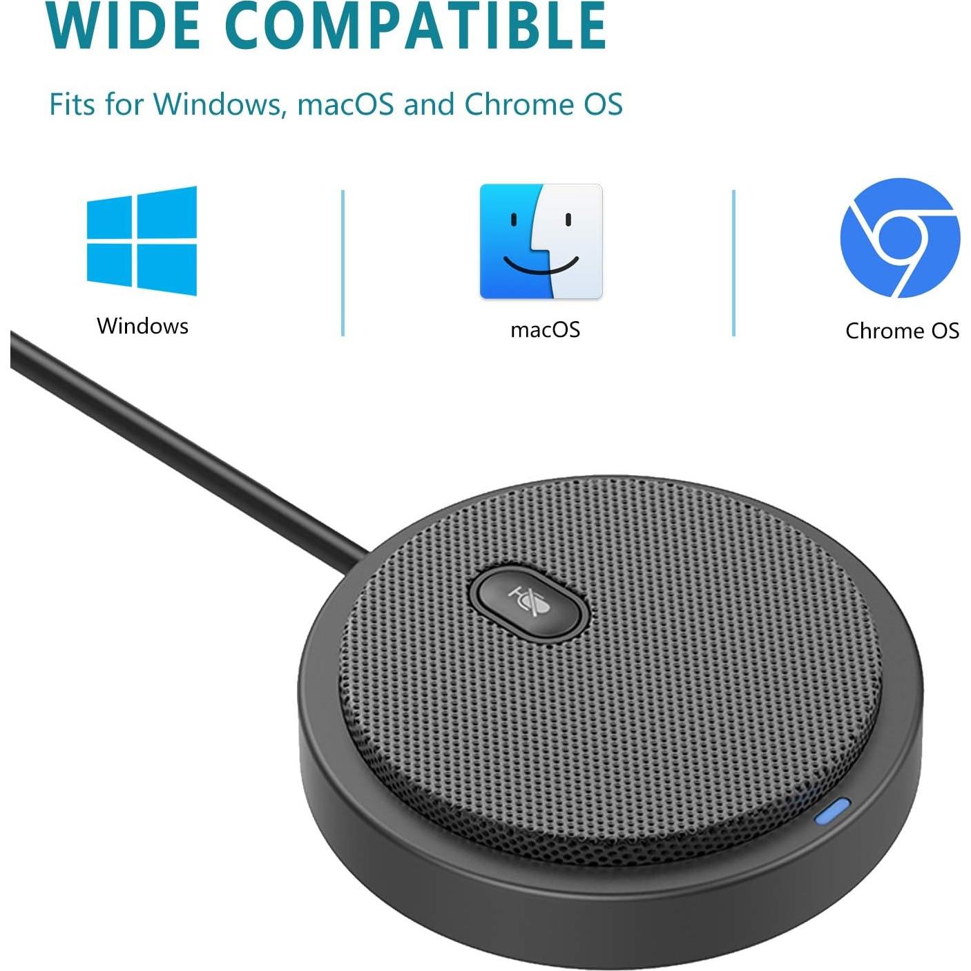 Micrófono de Conferencia USB Bonke UM02 360° Silencio