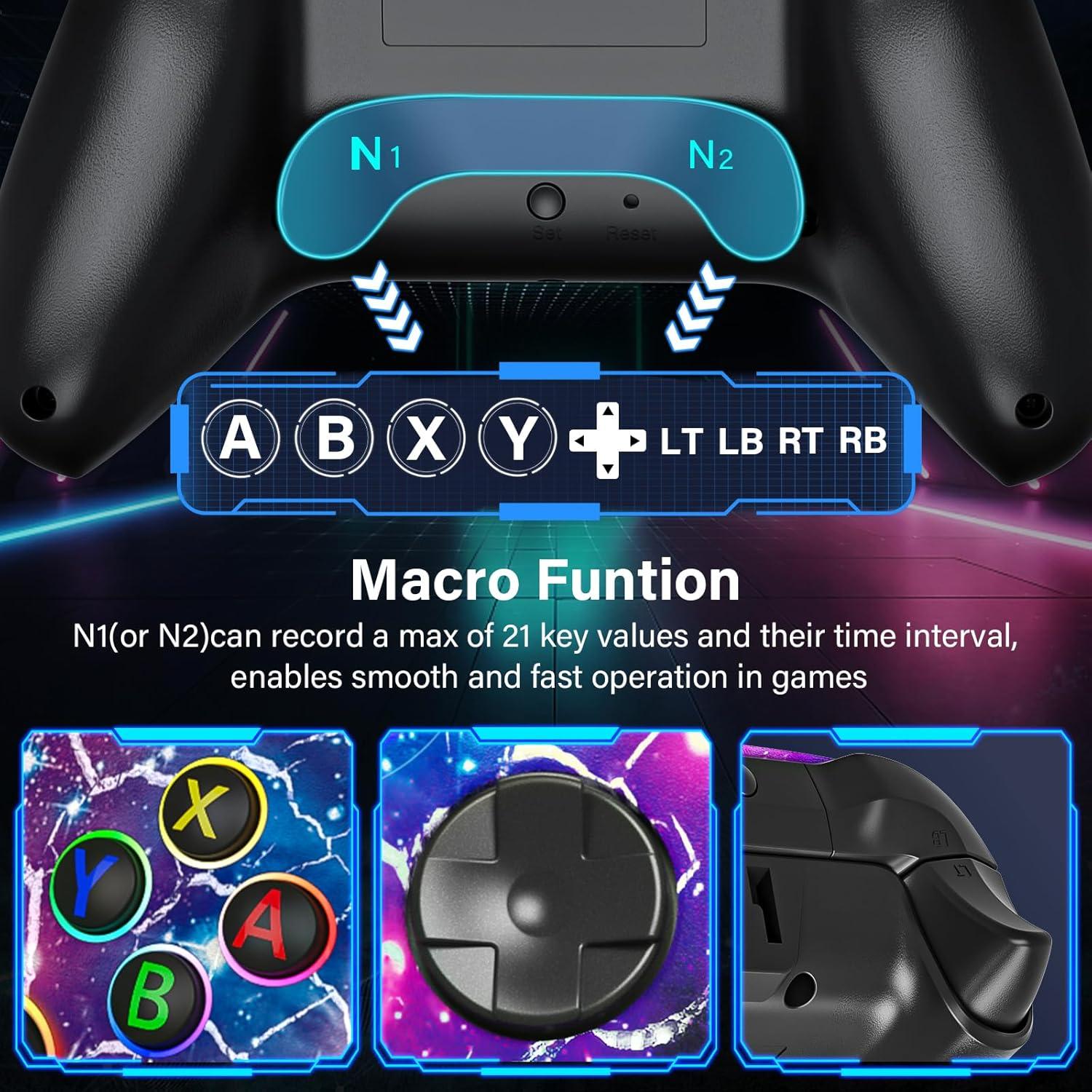 Controlador Pro Inalámbrico KINGLINE para Nintendo Switch