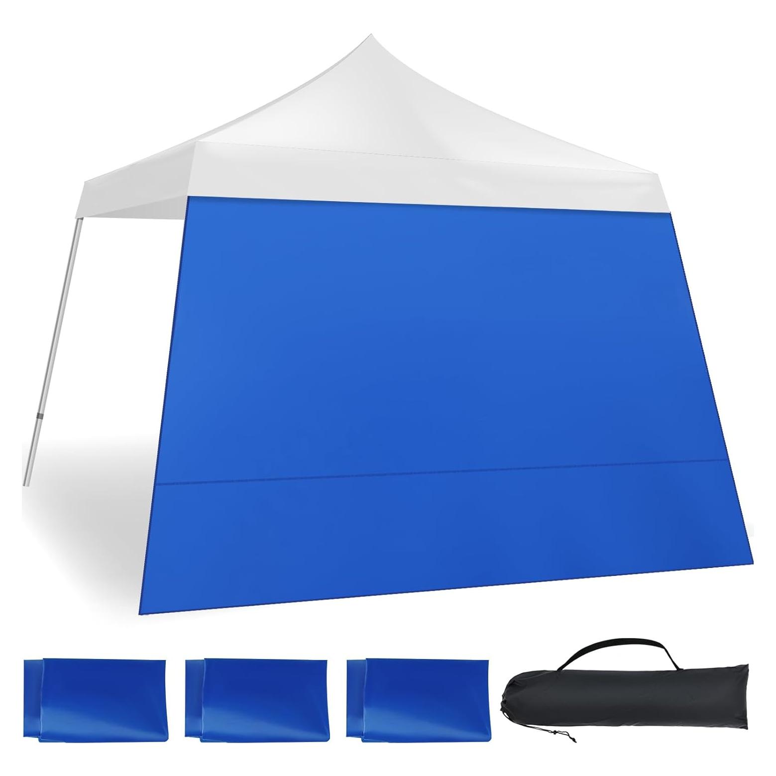 Pared Lateral Impermeable SmoothNovelty 3 Pcs 3.05x3.05m Azul