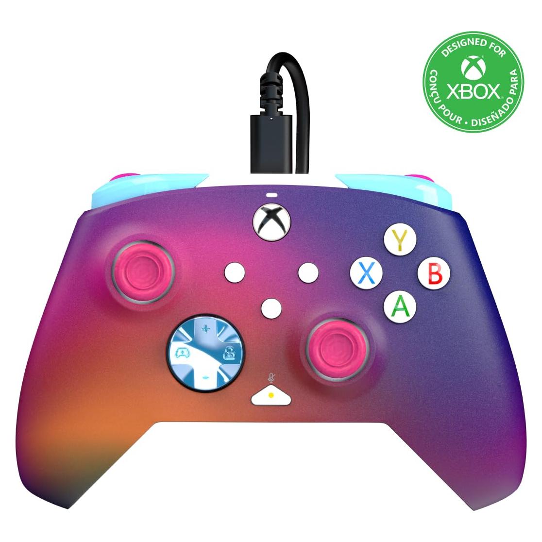 Controlador PDP REMATCH Cableado para Xbox y PC - Ópalo