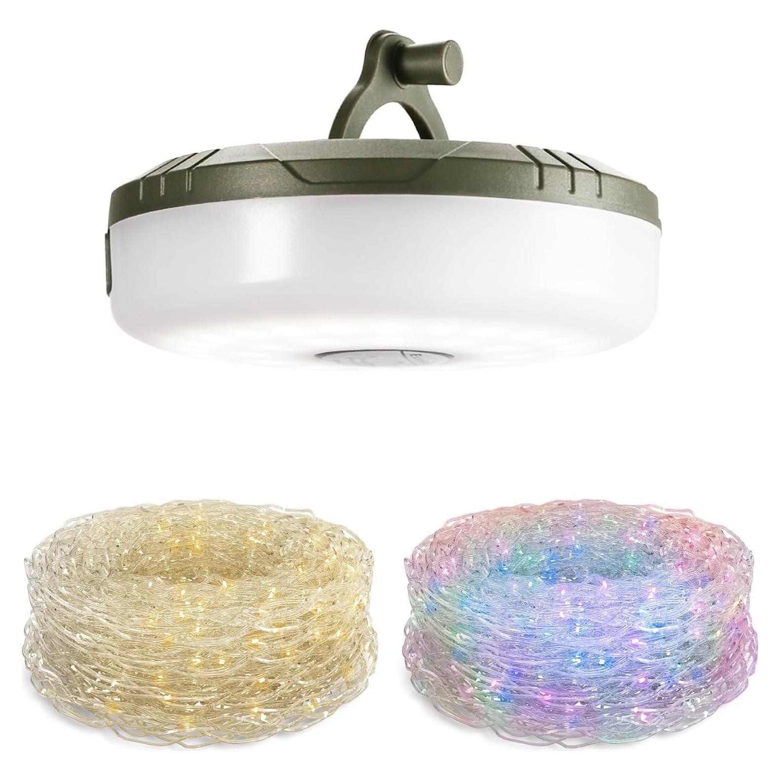 Luces de Cuerda LED Recargables EverBrite 9m 8 Modos RGB