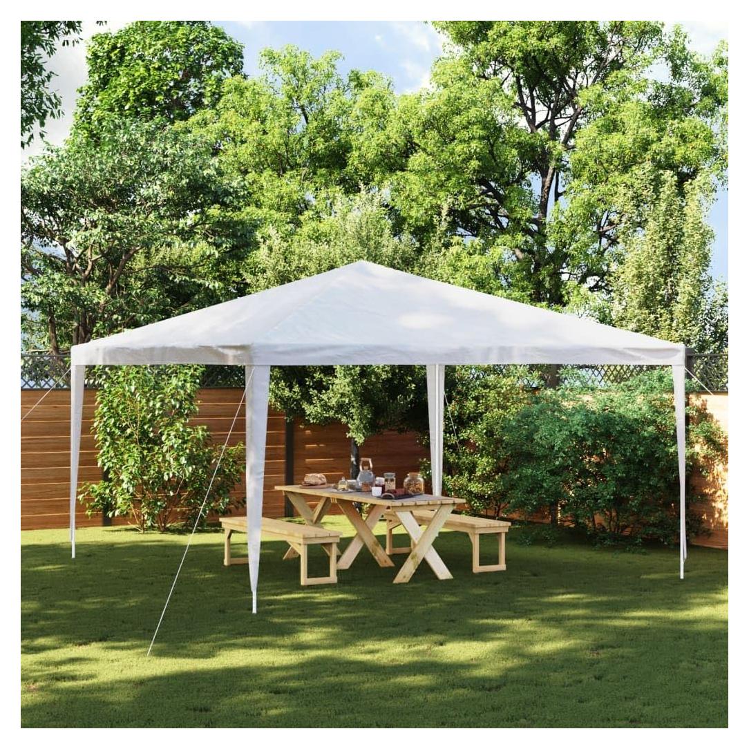 Carpa de Fiesta GROSERY 4x4m Blanca Resistente al Agua