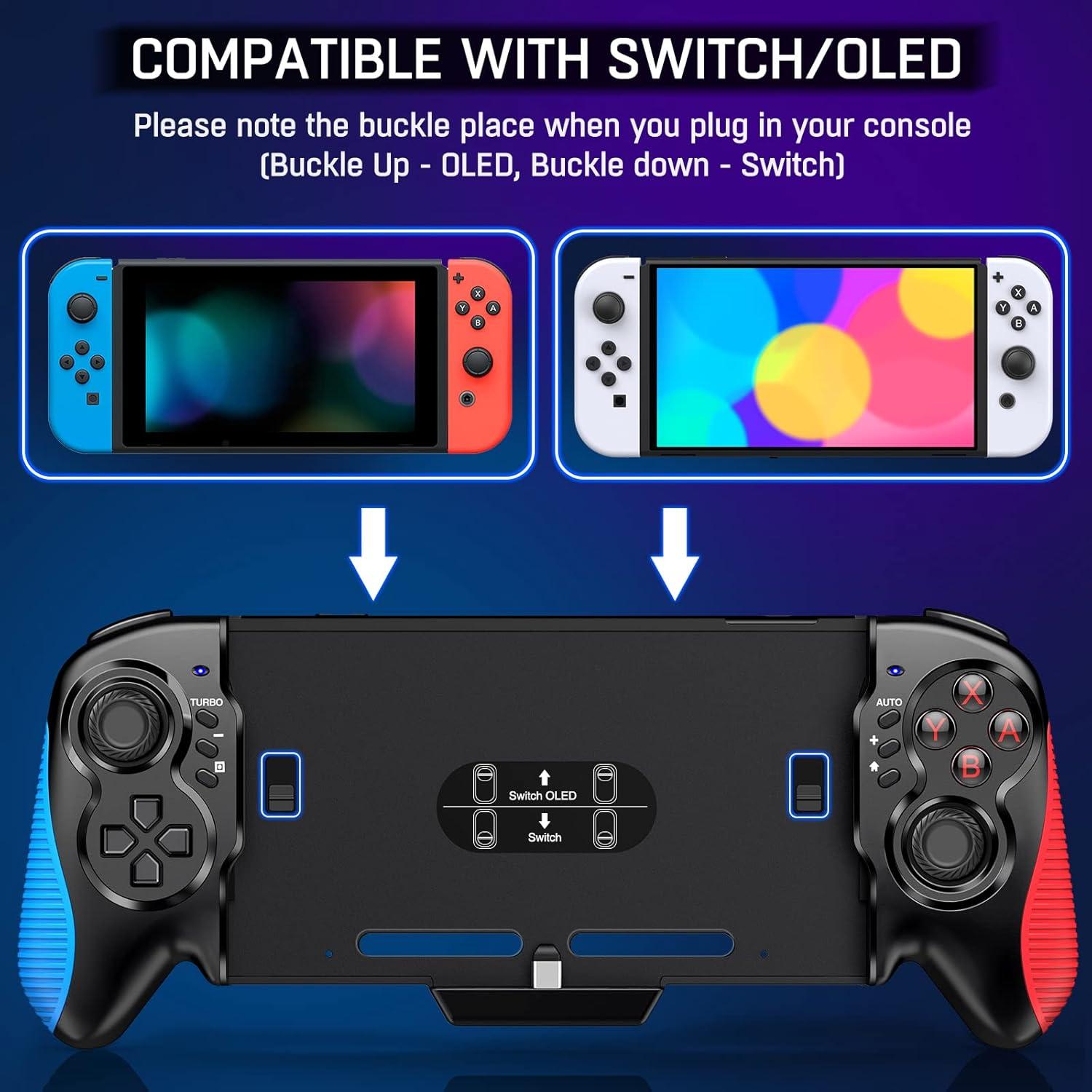Controlador Gammeefy Pro para Nintendo Switch con Efecto Hall