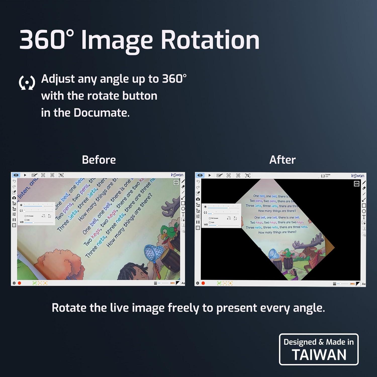 Cámara de Documentos INS-2 4K 13MP USB A3 con Enfoque Automático