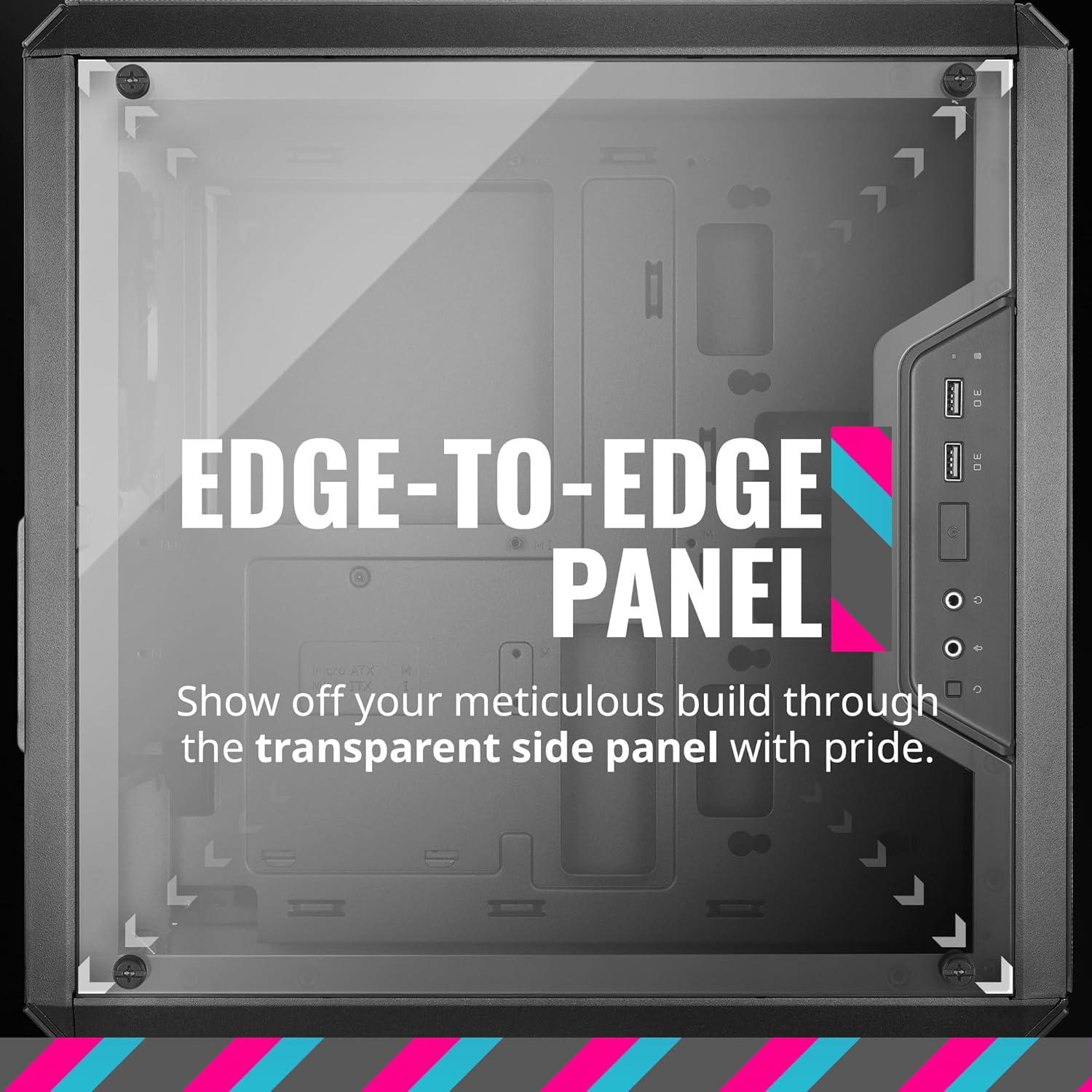 Cooler Master MasterBox Q300L Torre Micro-ATX Negra