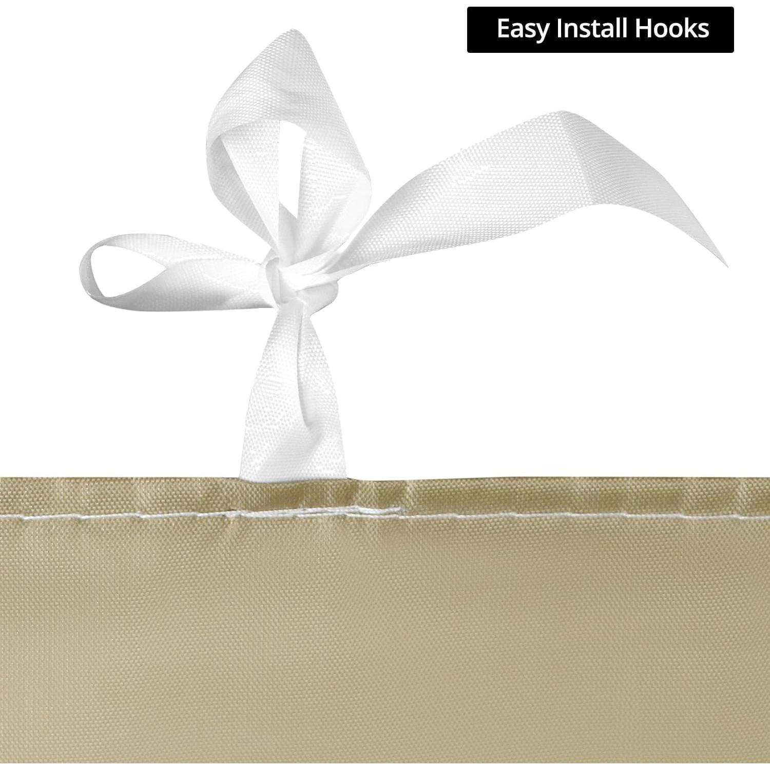 Pared Lateral Impermeable QWORK 300x190cm para Carpa 10x10ft