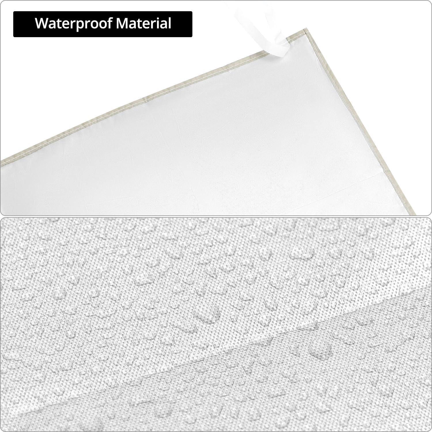 Pared Lateral Impermeable QWORK 300x190cm para Carpa 10x10ft