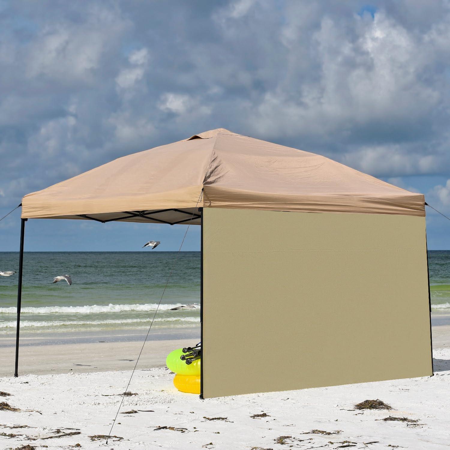 Pared Lateral Impermeable QWORK 300x190cm para Carpa 10x10ft