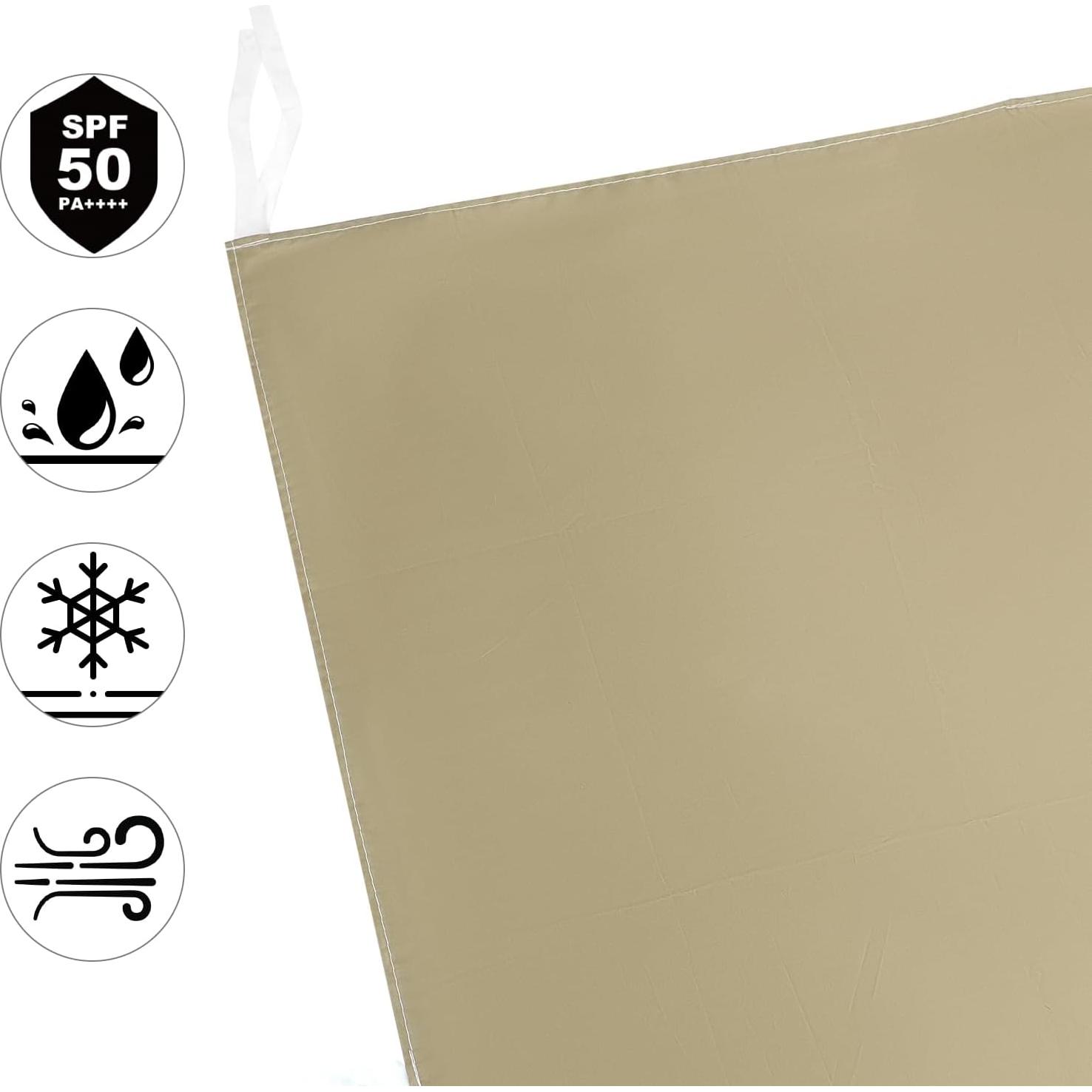 Pared Lateral Impermeable QWORK 300x190cm para Carpa 10x10ft