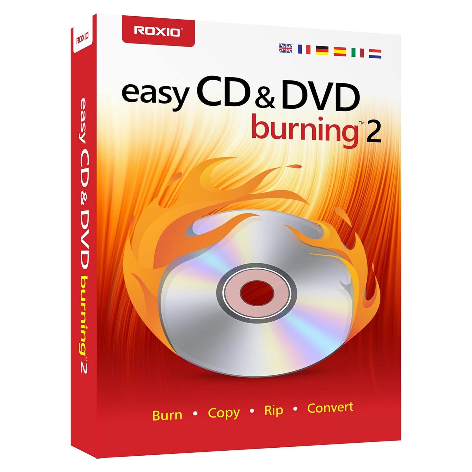 Grabador de Discos Corel Easy CD & DVD Burning 2