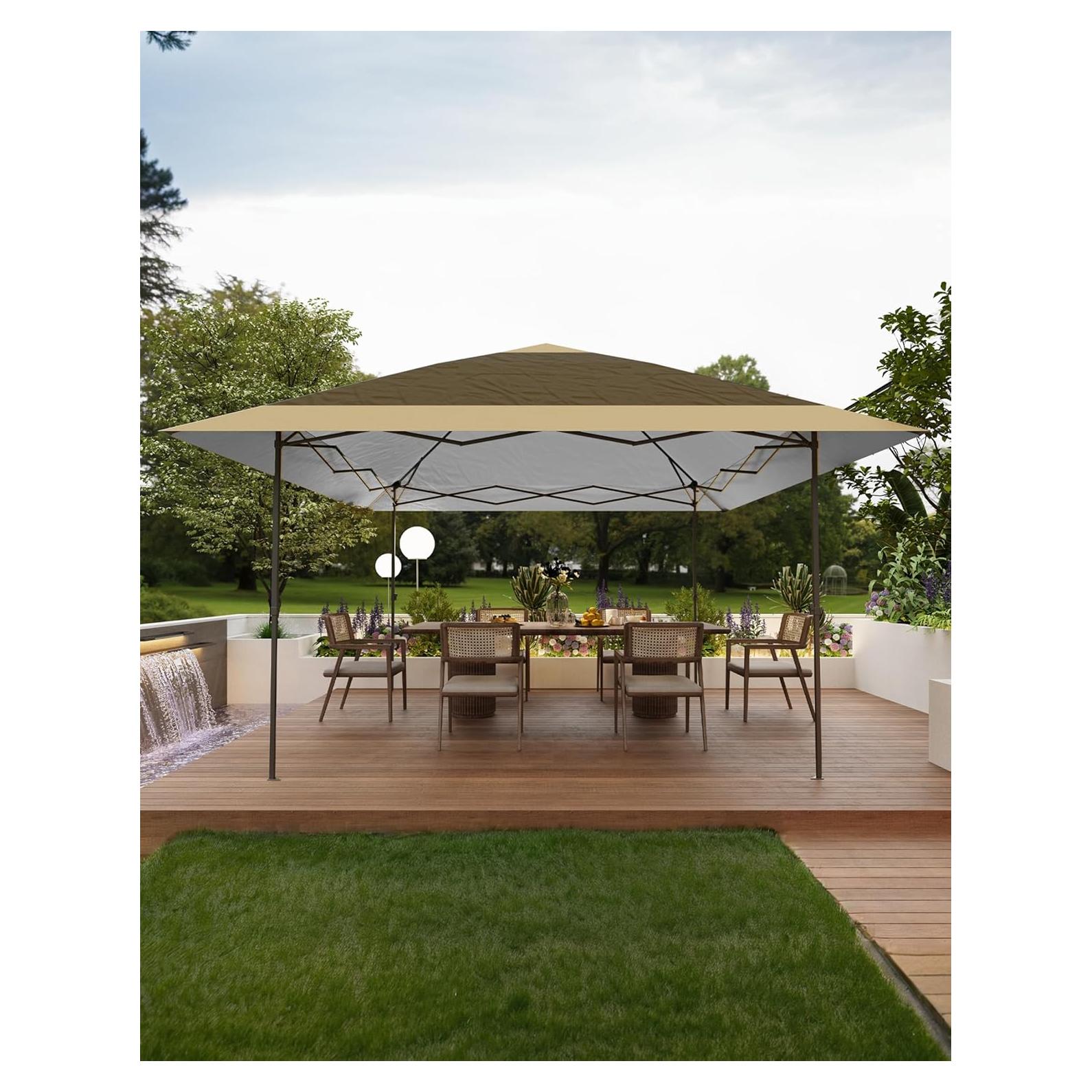Carpa Gazebo Plegable OUTGOODS 3.96x3.96 m Impermeable