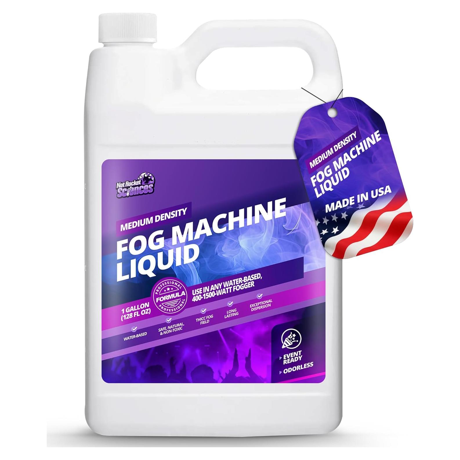 Líquido para Máquina de Niebla - 1 Galón - Densidad Media