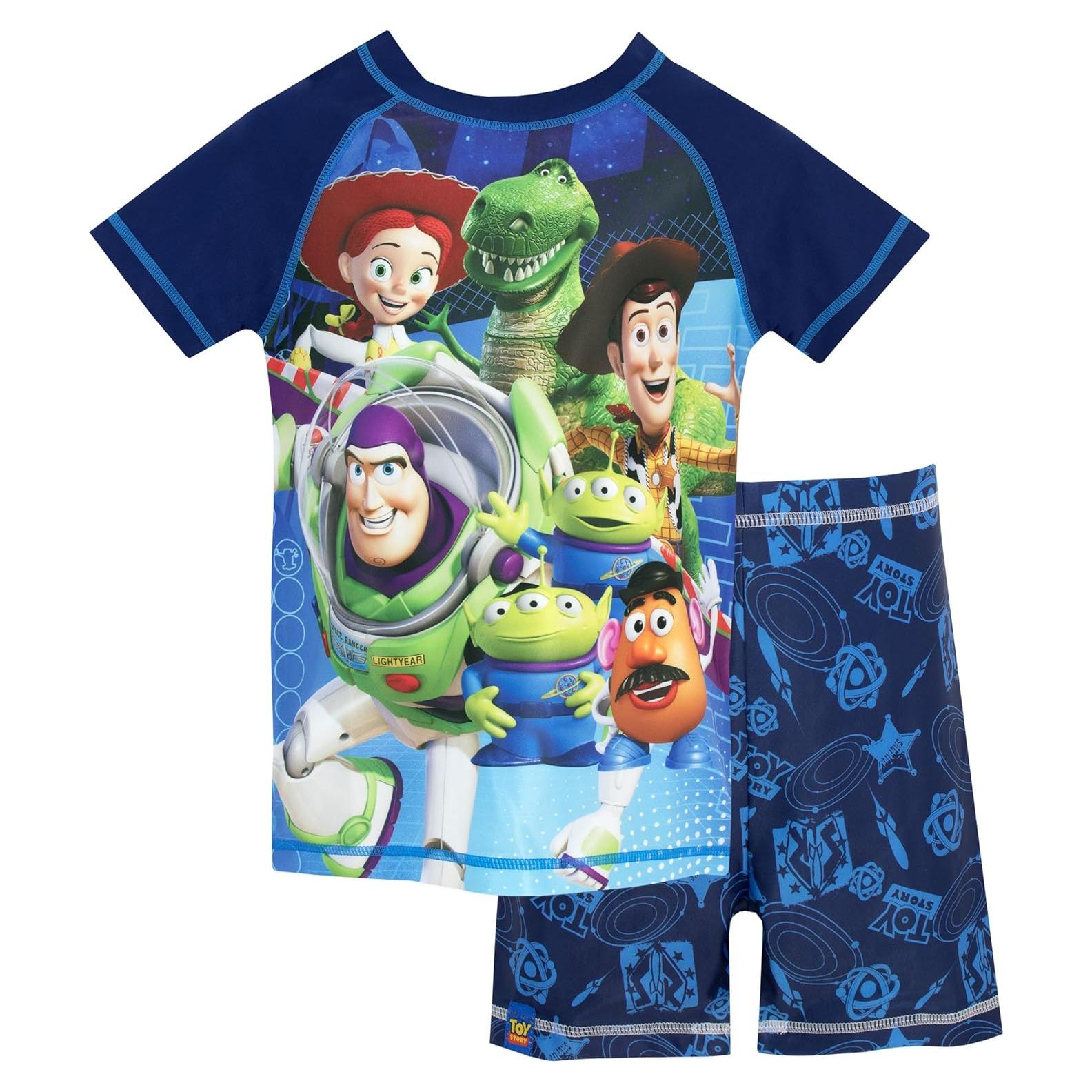 Conjunto de baño Toy Story para niños 2 piezas 18 meses