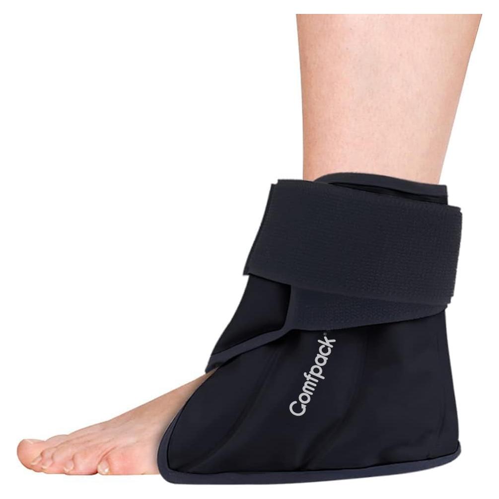 Funda de Hielo para Tobillo Comfpack - Alivio Dolor Talón y Pie