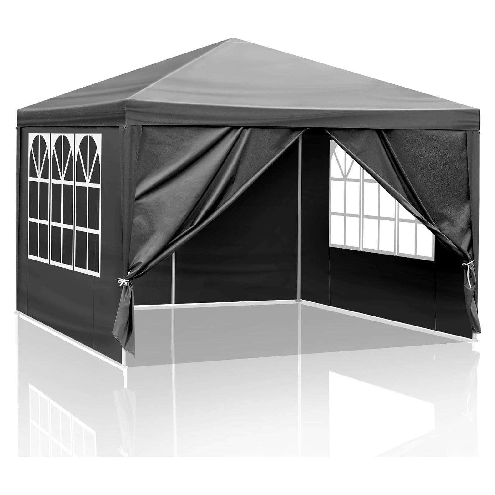 Carpa Gazebo Impermeable 3x3m XiongDaFaFa - Alta Resistencia UV