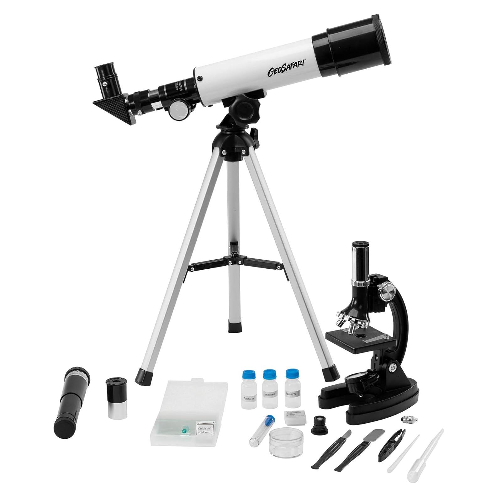 Set Telescopio y Microscopio GeoSafari 2-en-1 STEM