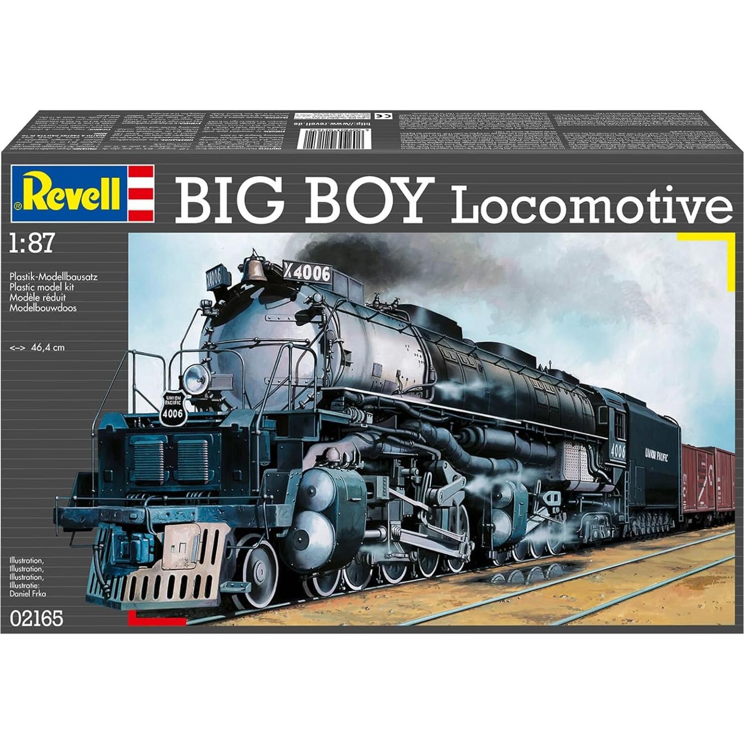 Locomotora Big Boy Revell 87 Piezas Modelo a Escala