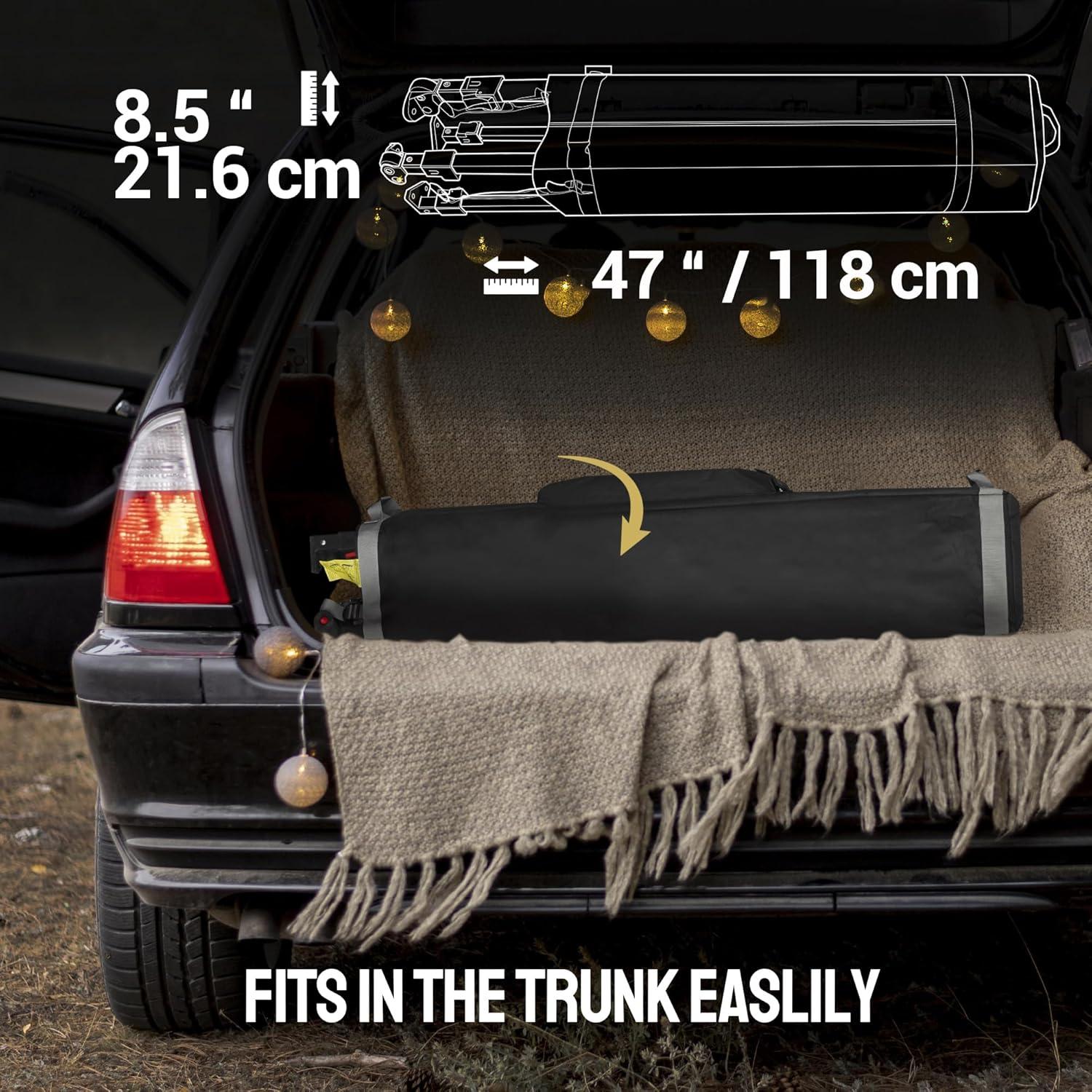 Carpa Plegable CROWN SHADES 3x3m con 1 Pared Lateral - Rojo