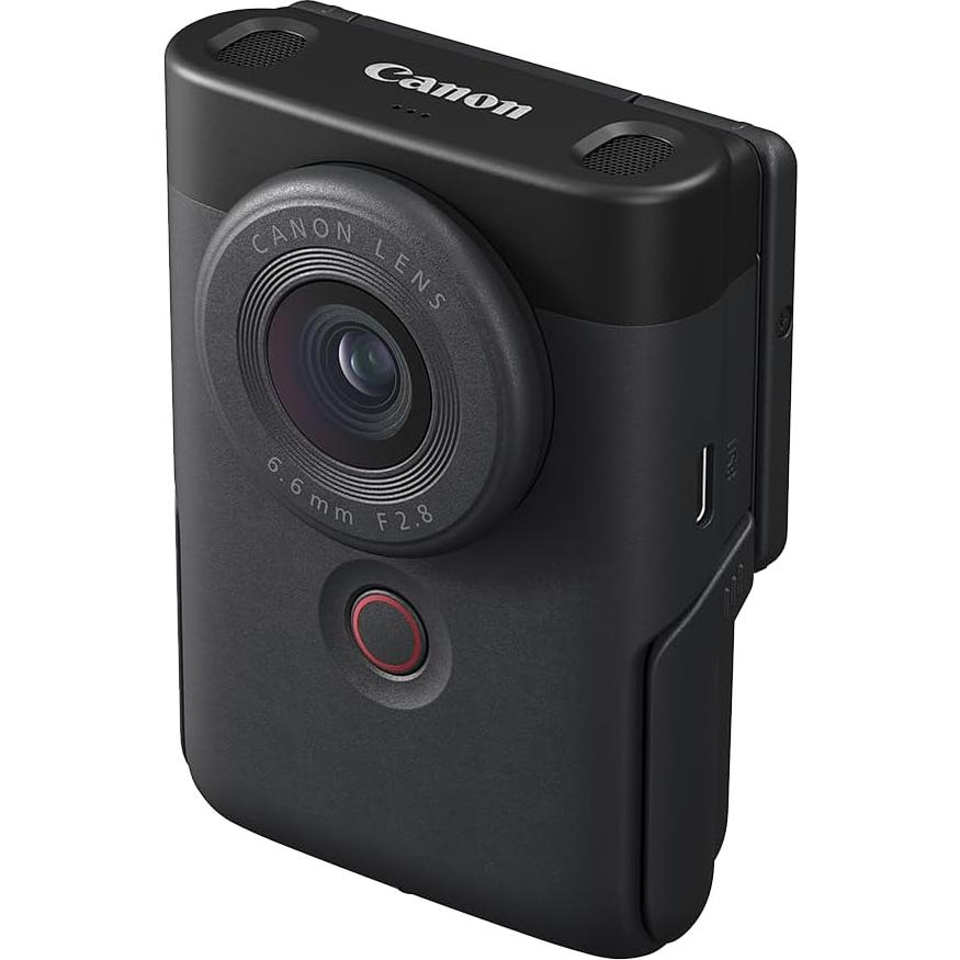 Cámara Canon PowerShot V10 Compacta 4K con Soporte Negro