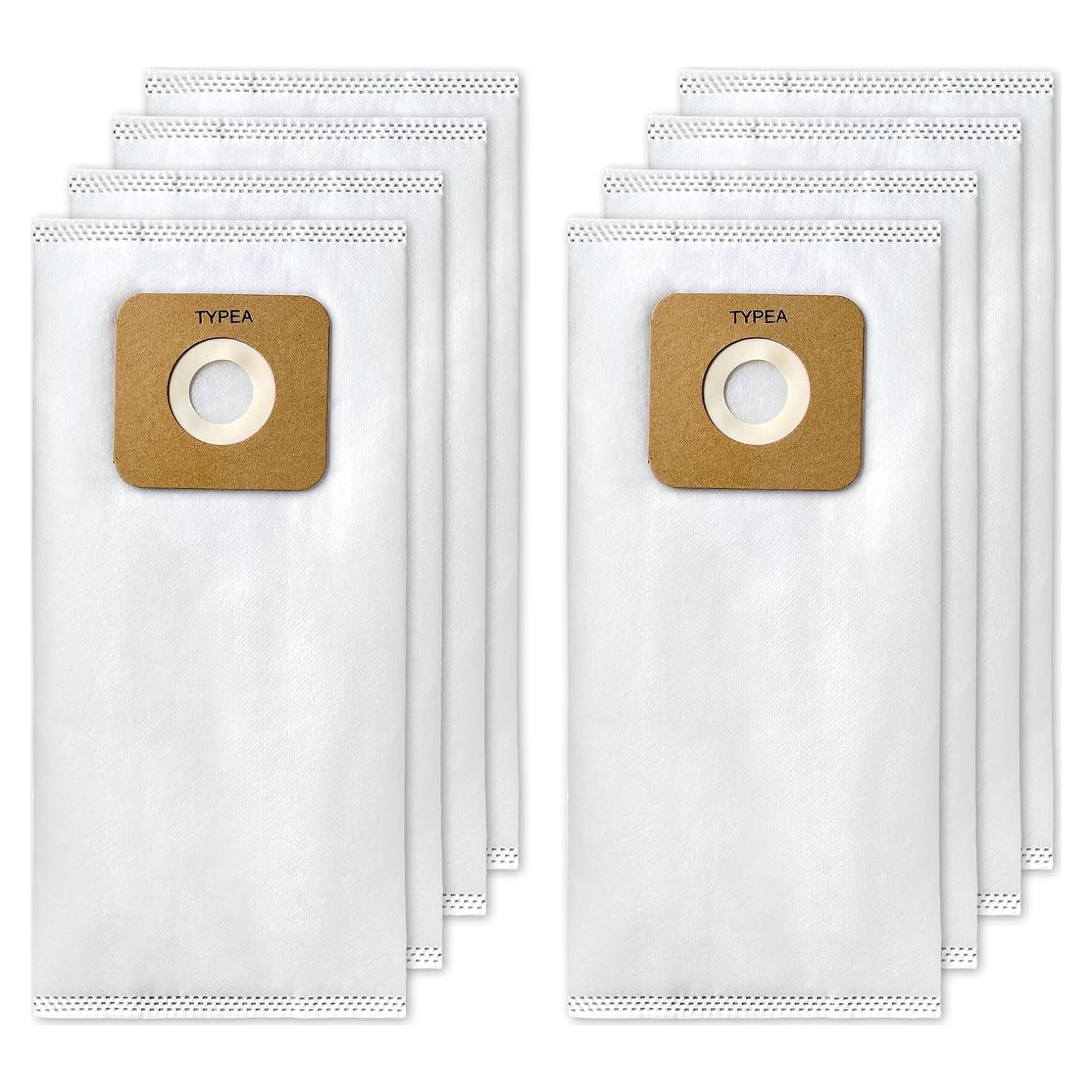 Paquete de 8 bolsas HEPA Kerneed RAH-6 para aspiradoras Riccar