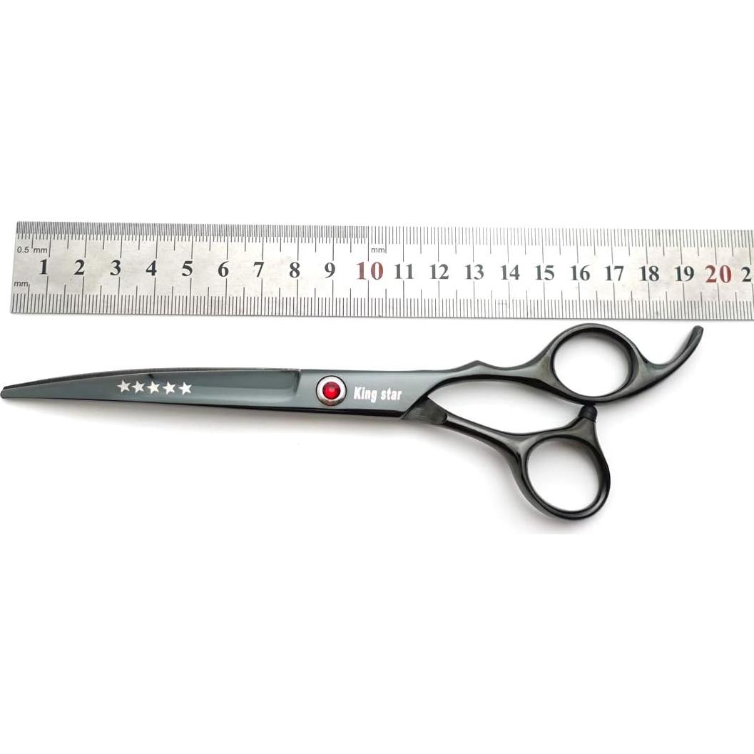 Juego de tijeras de peluquería KINGSTAR 4 piezas para mascotas