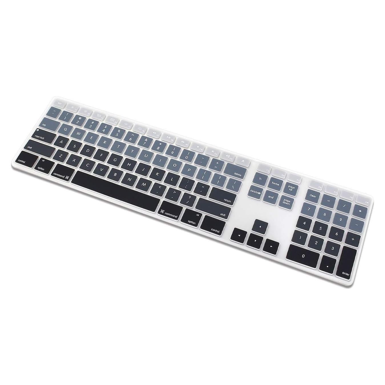 Funda de Teclado ProElife Silicona Gris para iMac USB