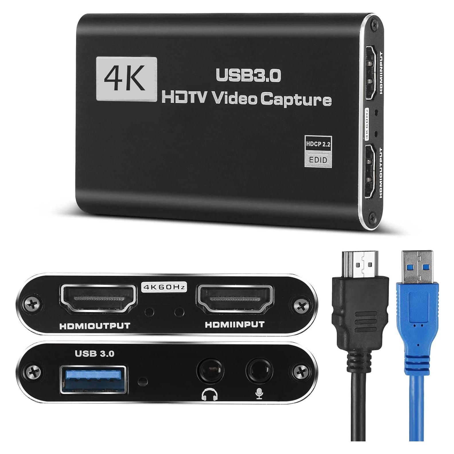 Tarjeta de Captura de Video 4K HDMI HeavenBird 1080P 60FPS