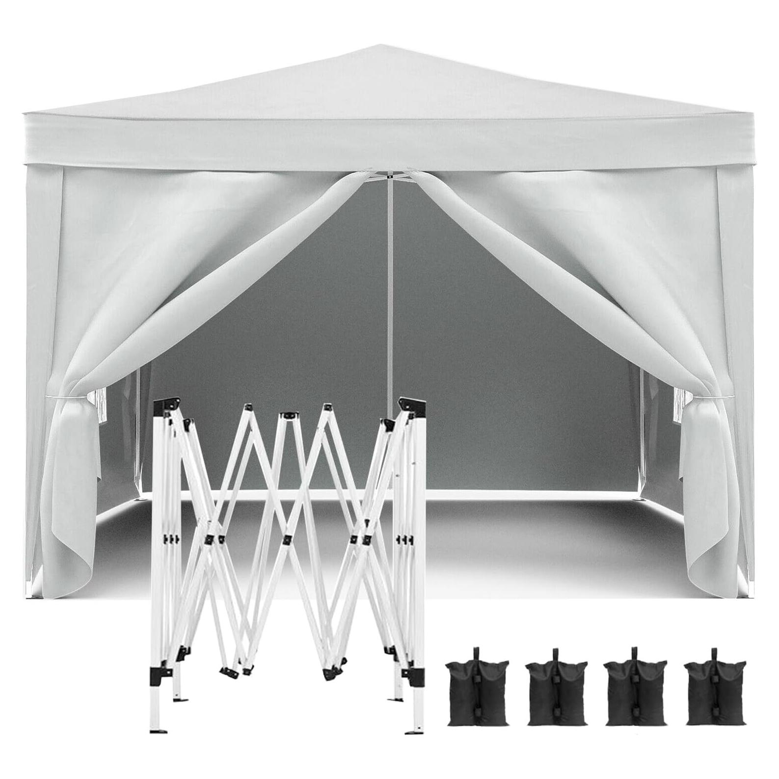 Carpa Plegable 3x3m SeeTruth con 4 Paredes Removibles UPF 50+