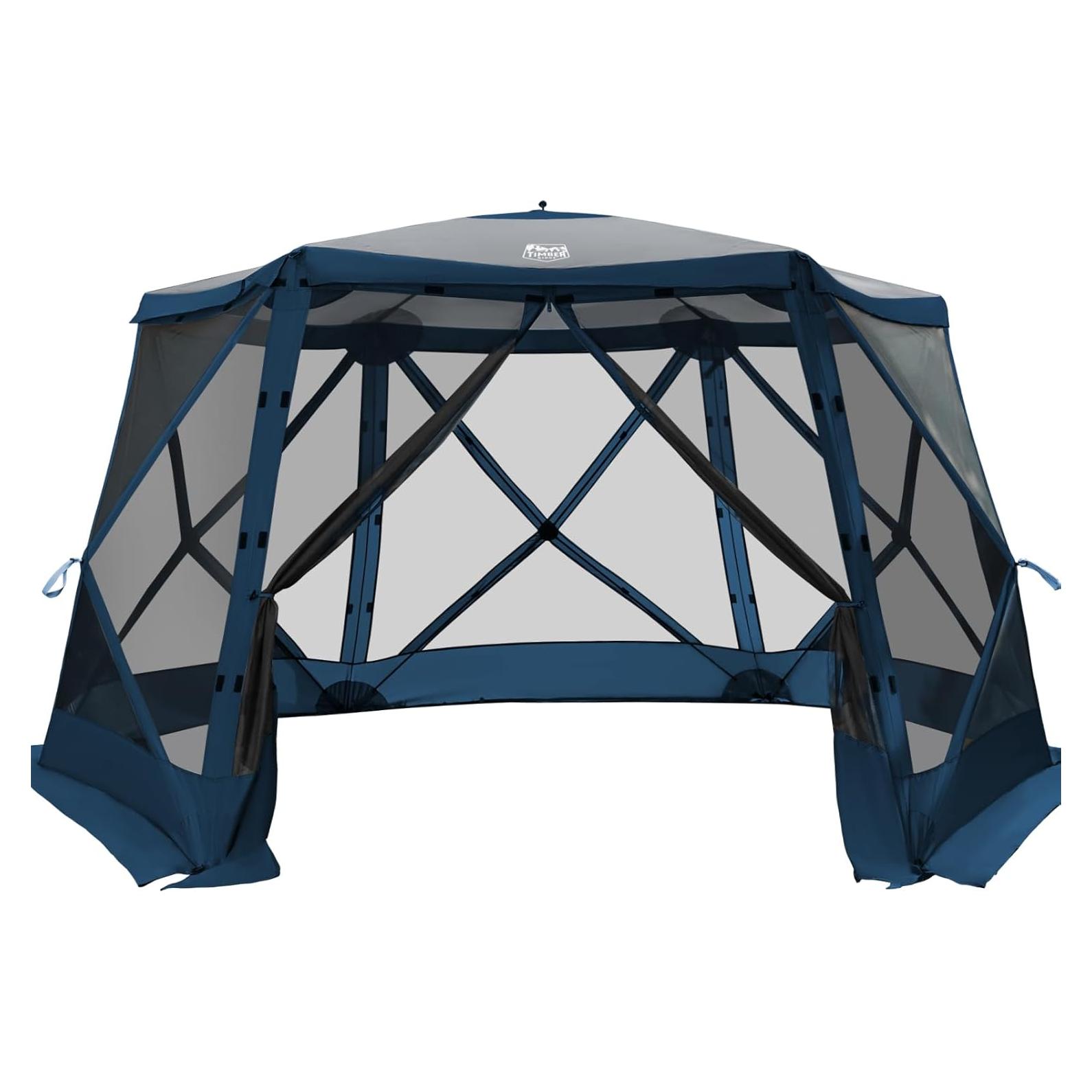Gazebo Plegable Timber Ridge 3.69x3.20m para 6 Personas