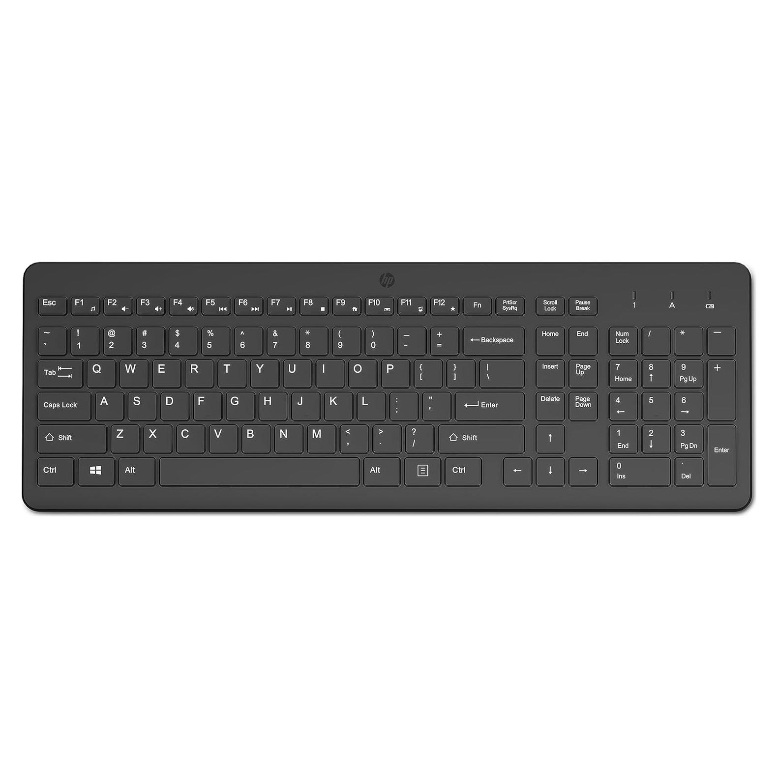 Teclado Inalámbrico HP 220 - Chiclet - Conexión 2.4GHz