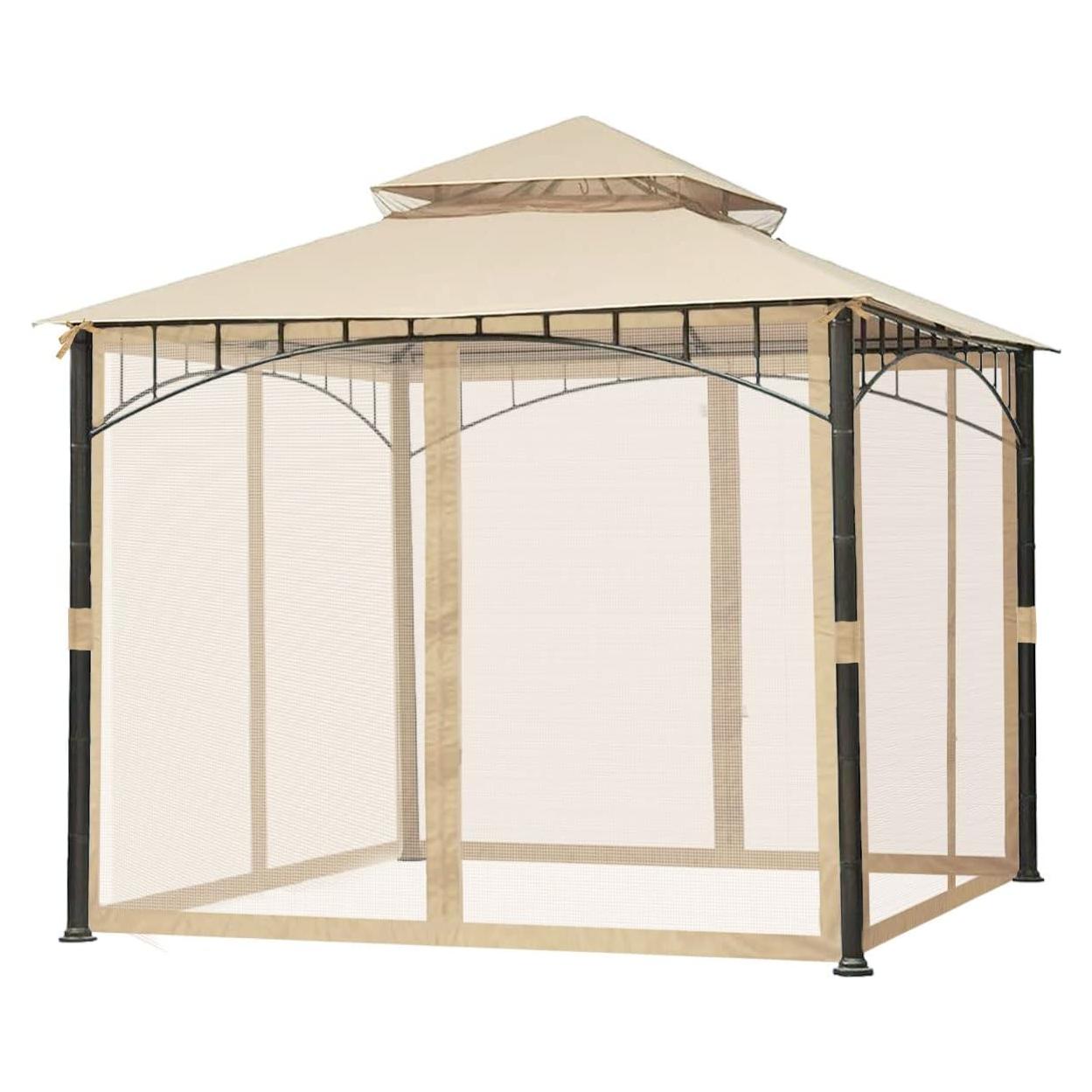 Malla de Mosquito de Reemplazo OnTheWay 3x3m para Gazebo