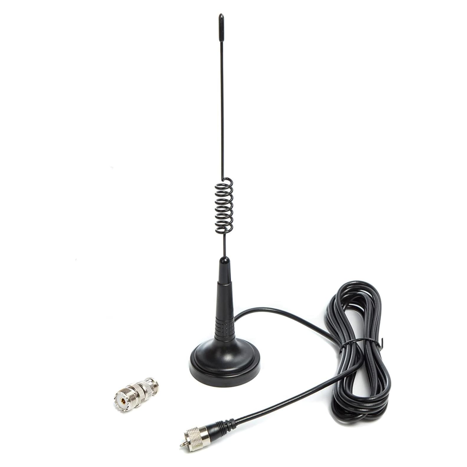 Antena CB Luiton 35 cm Magnética para Radios Cobra y Midland