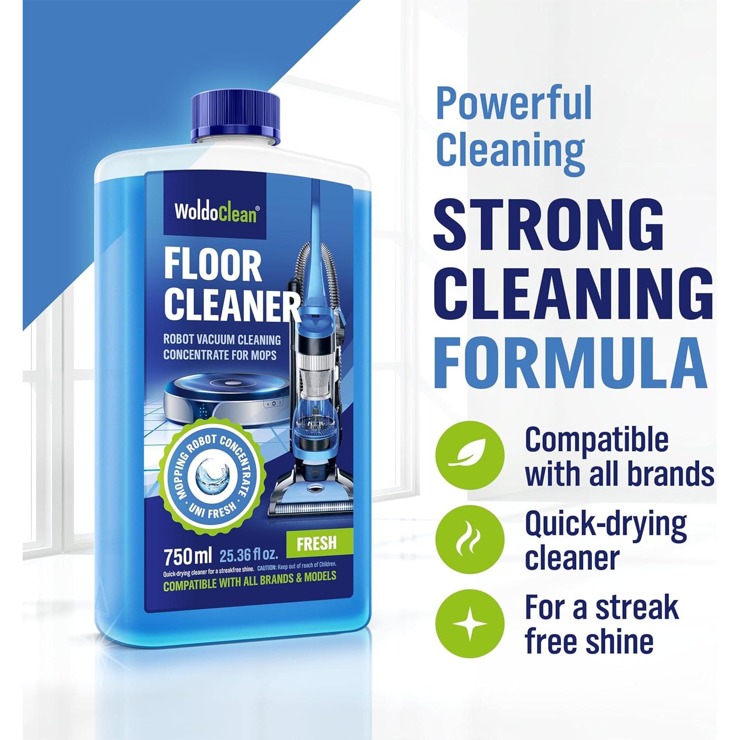 Concentrado de limpieza para pisos WoldoClean 739ml - 75-150 usos