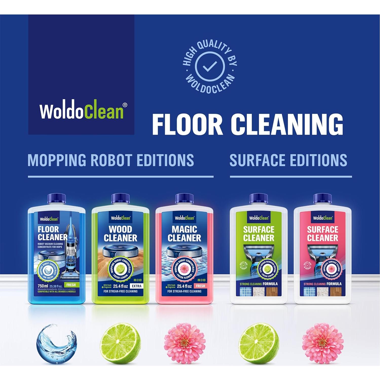 Concentrado de limpieza para pisos WoldoClean 739ml - 75-150 usos