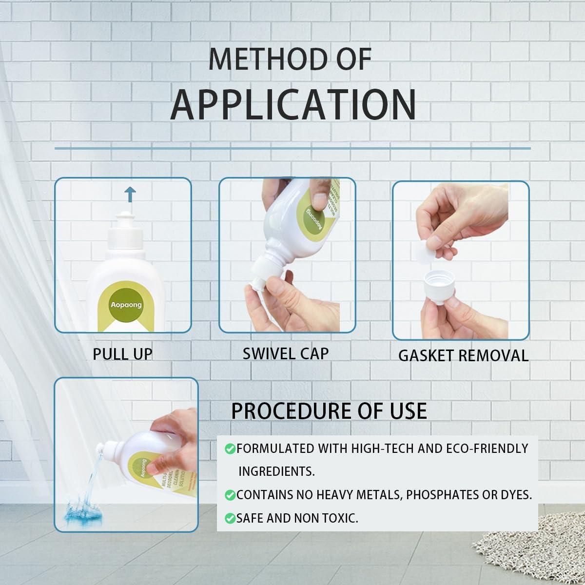 Limpiador Multi-Superficie Aopaong 500ml para Aspiradoras Robots