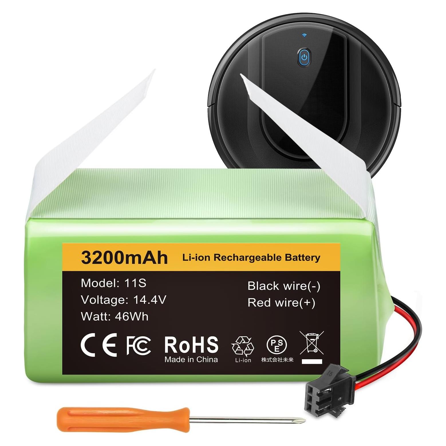 Batería de Reemplazo Eufy 3200mAh FirstPower 11S 14.4V