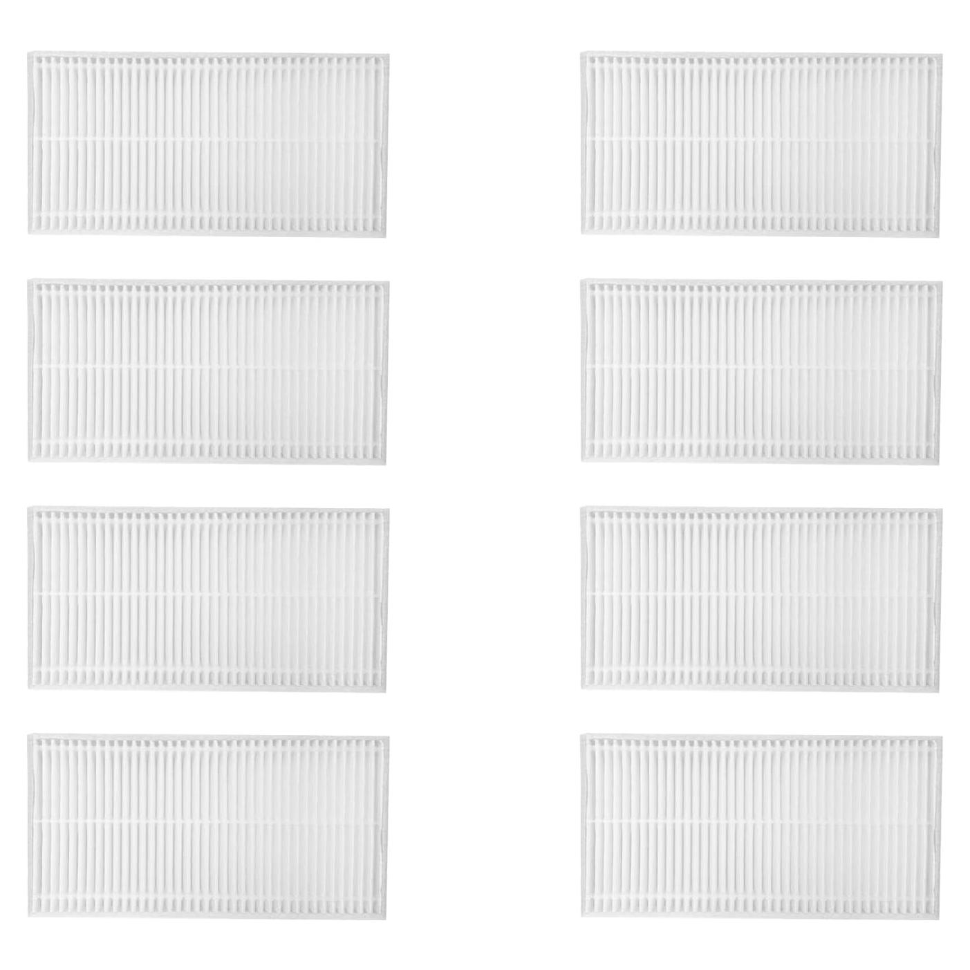 Kits de Accesorios para Aspiradora Robot Eureka E10S - 8 Filtros HEPA