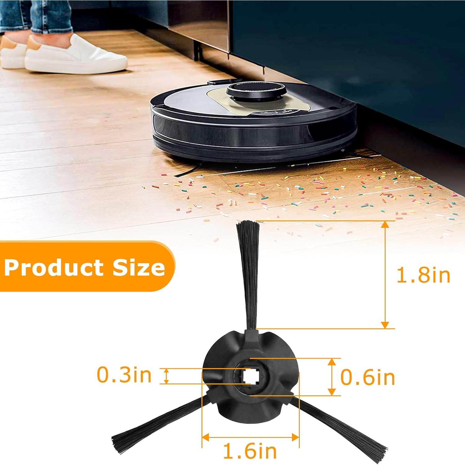 Paquete de 8 cepillos laterales Shark Matrix RV2300 RV2310