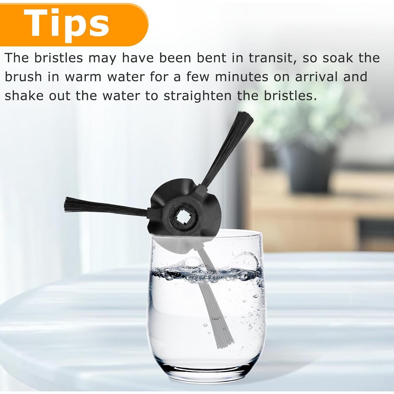 Paquete de 8 cepillos laterales Shark Matrix RV2300 RV2310