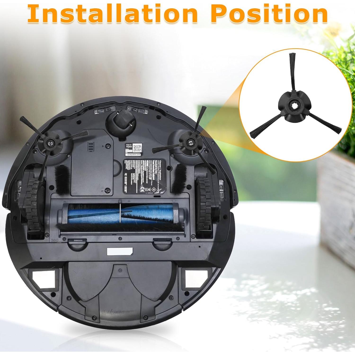 Paquete de 8 cepillos laterales Shark Matrix RV2300 RV2310