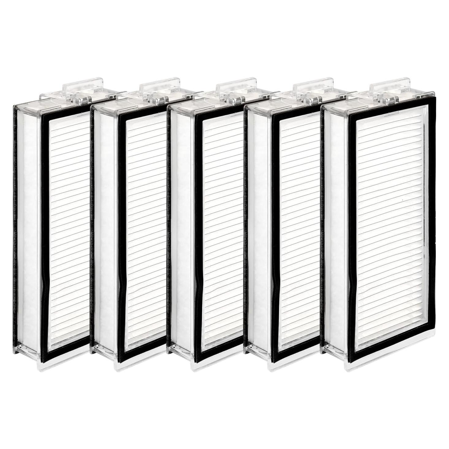 Paquete de 5 Filtros HEPA LemonRunRun para Roborock Q5/Q7