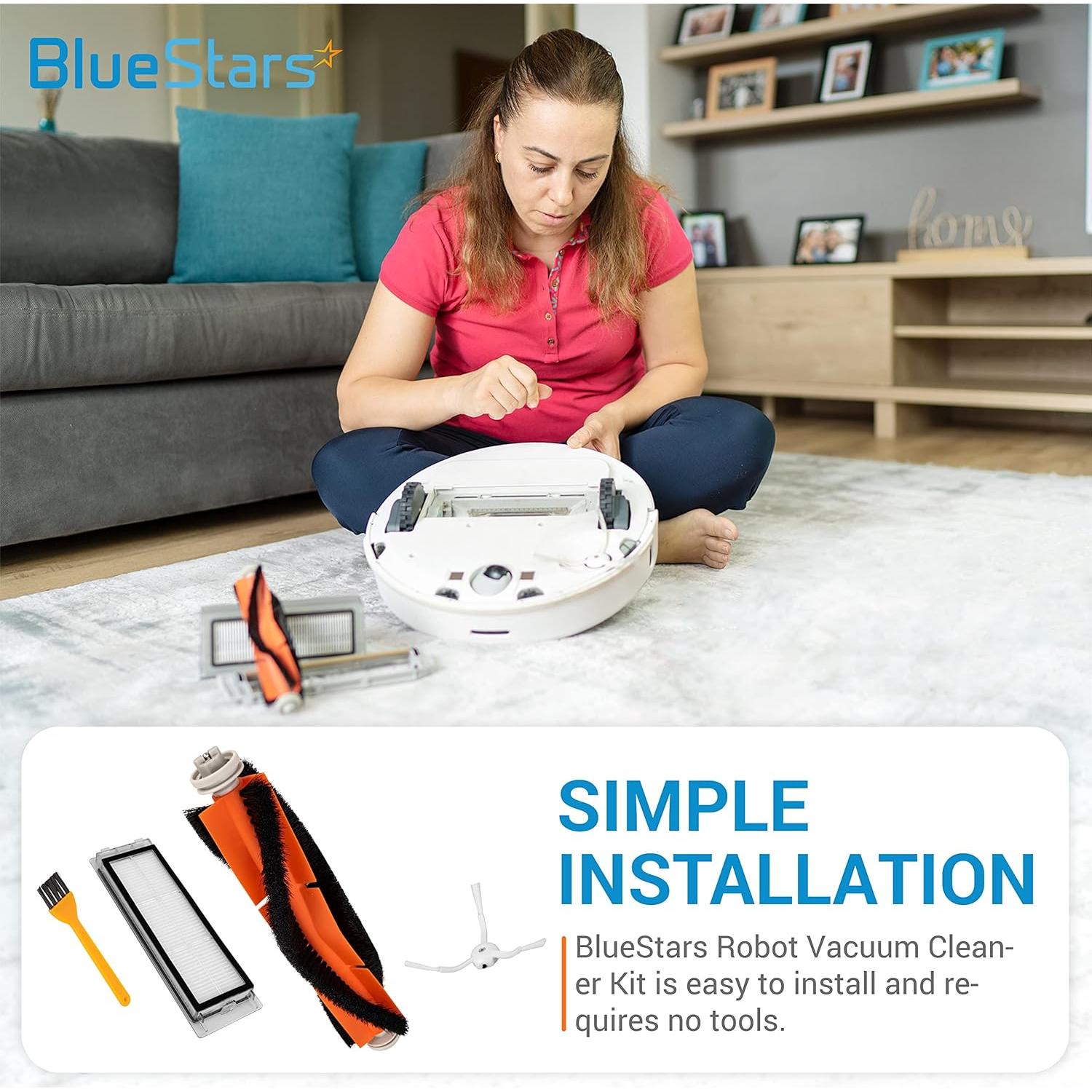 Kit de Reemplazo BlueStars para Aspiradoras Roborock E25 S5 S6