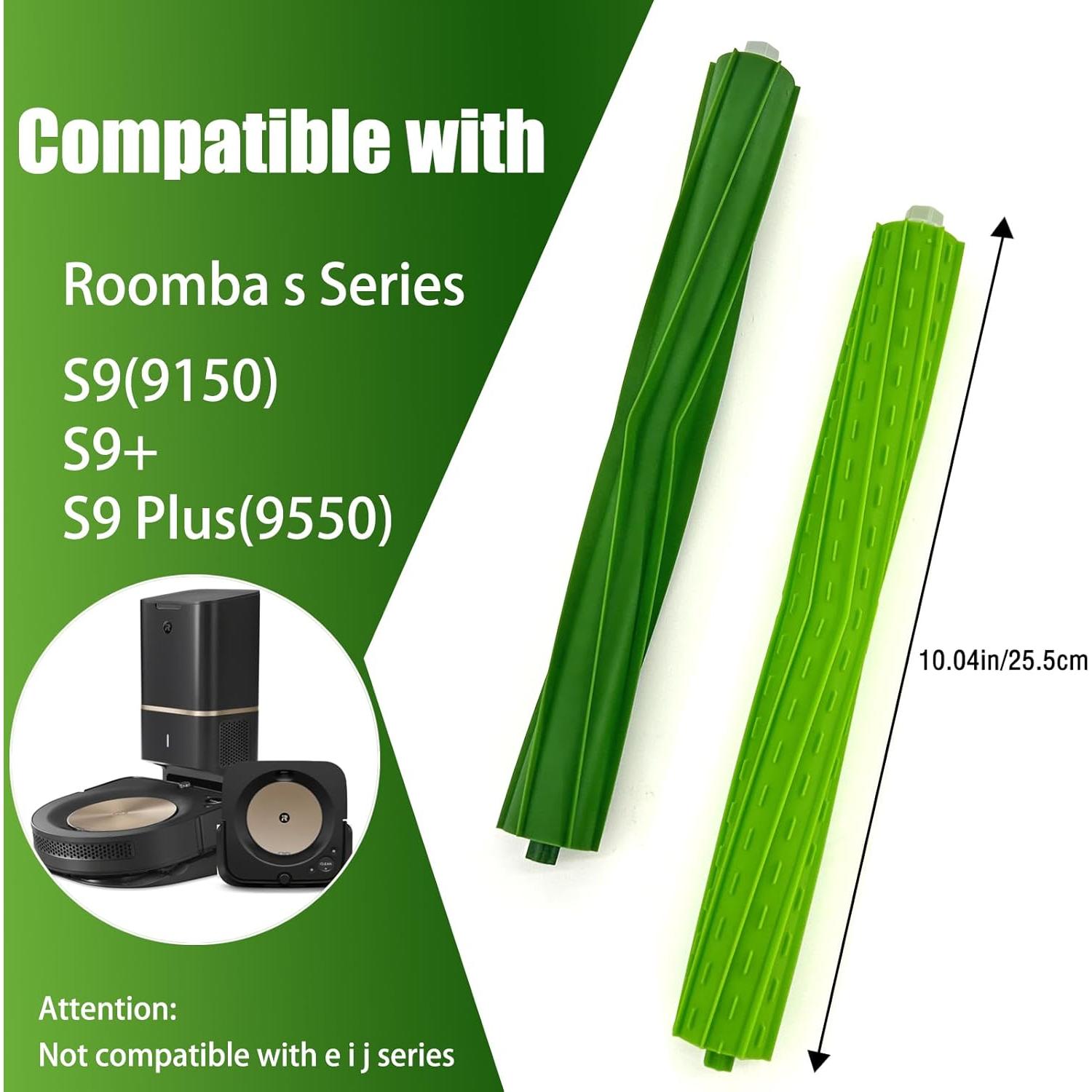 4 Rodillos de Reemplazo Eifrthe para iRobot Roomba S9/S9+