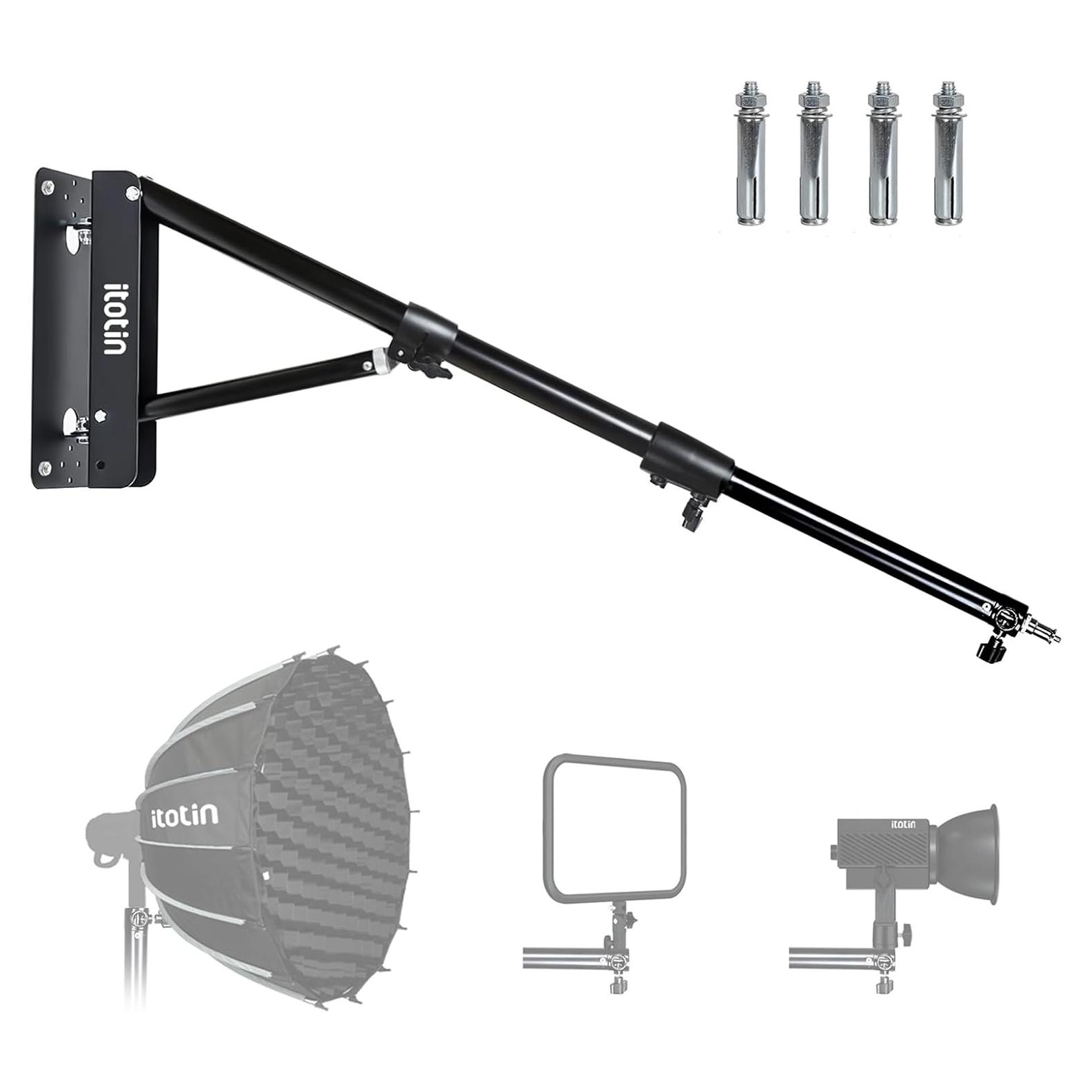 Soporte de Pared para Luz de Anillo ITOTIN 135cm Ajustable