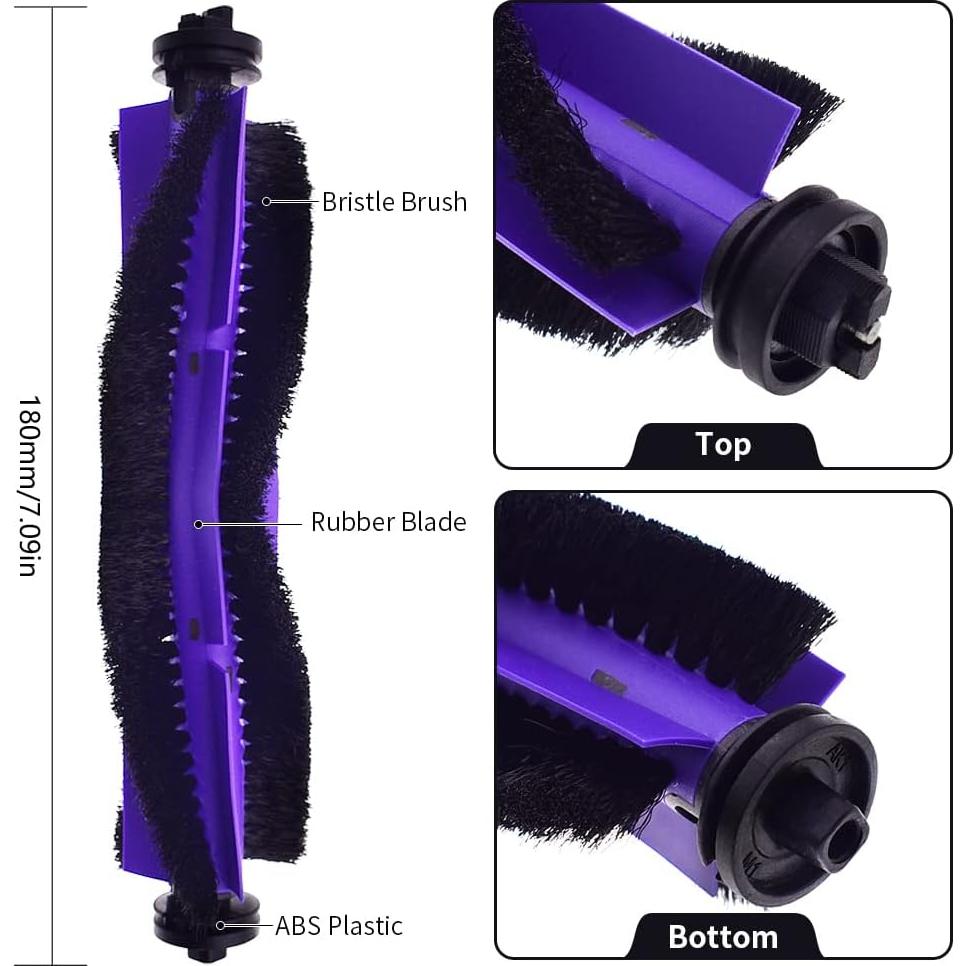 Cepillos de Rodillo Neutop para Eufy RoboVac X8 - Paquete de 2